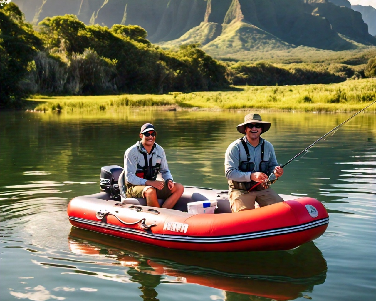 Introduction to Fishing in an Inflatable Boat